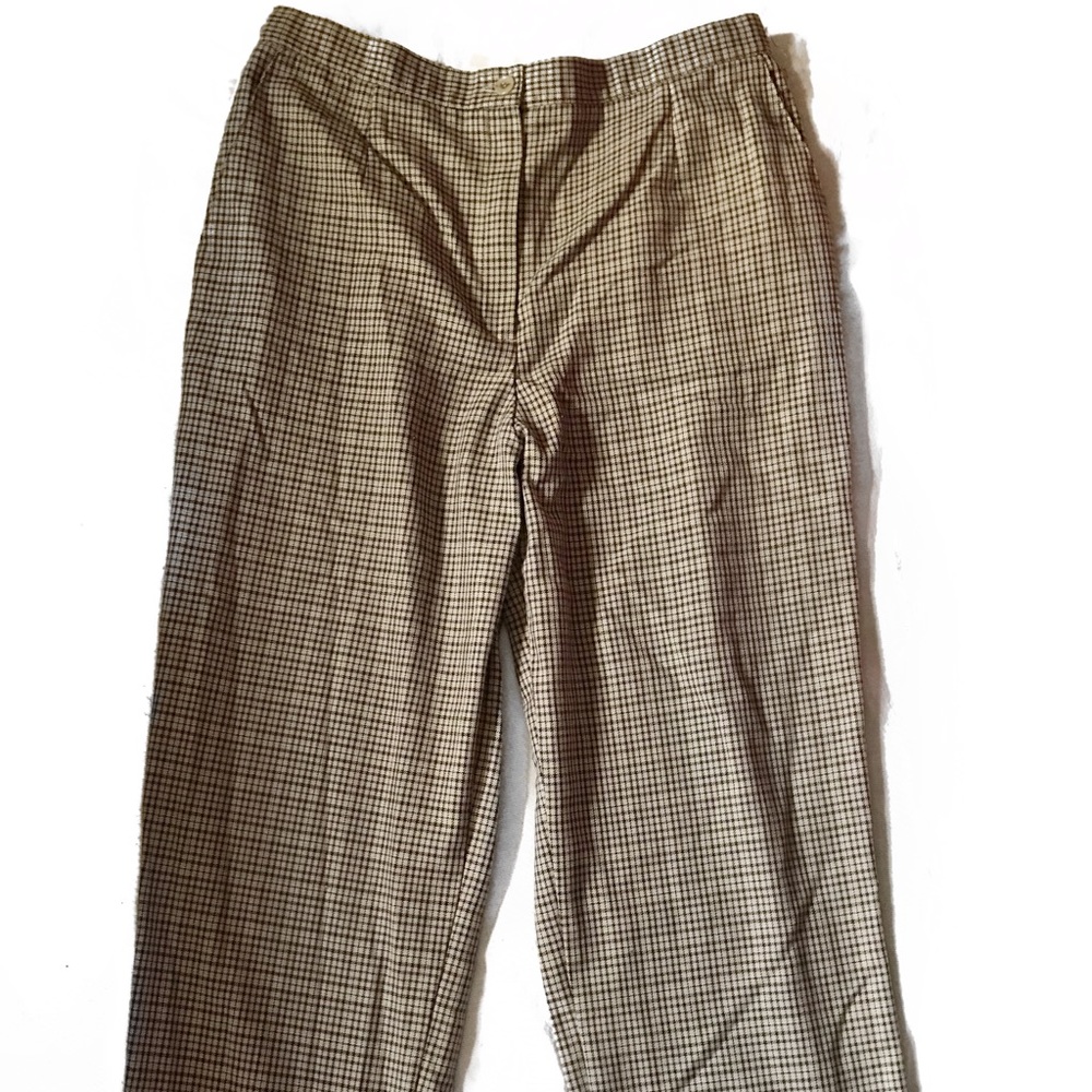 Plaid pants